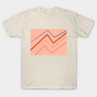 Retro Lines Horizontal T-Shirt